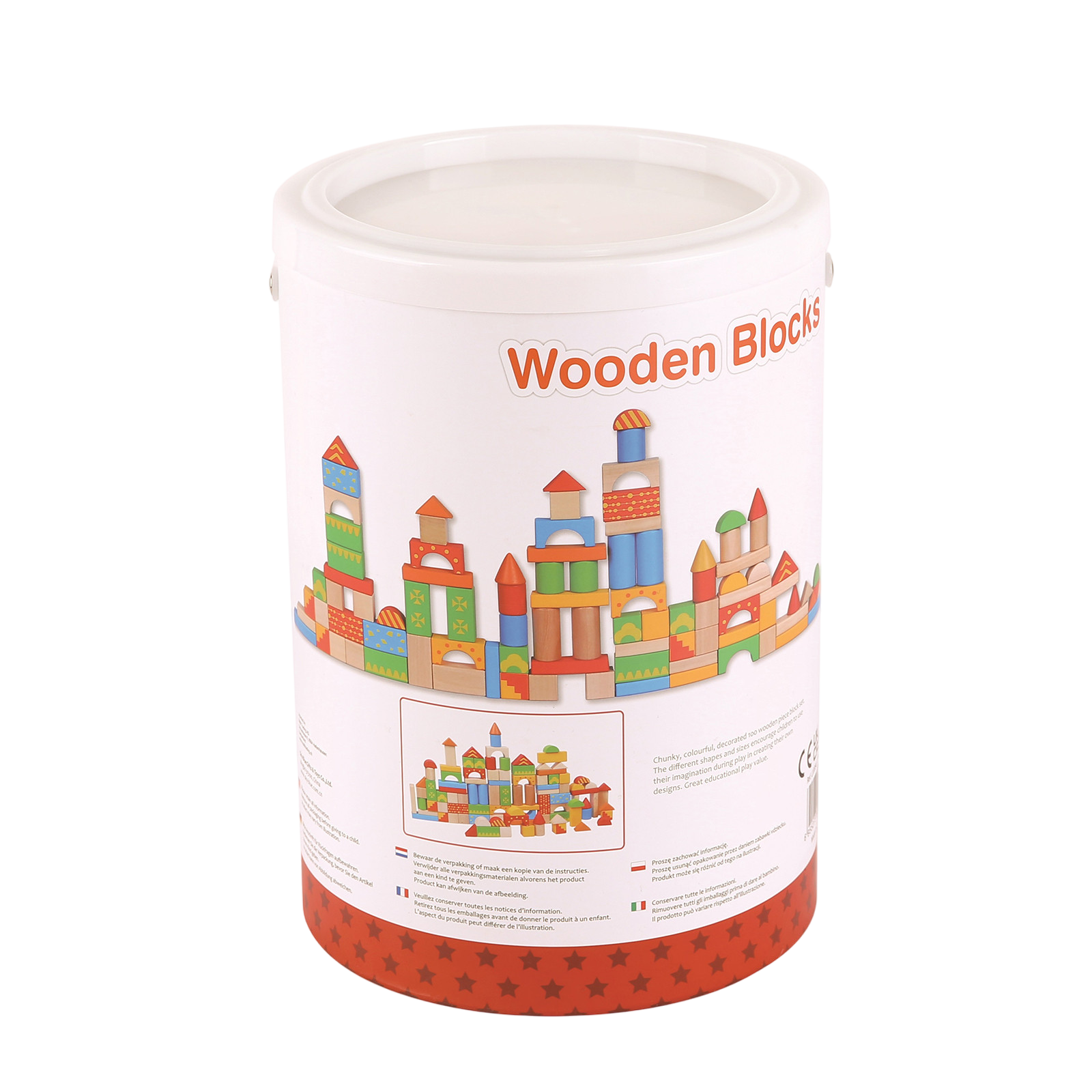 Spielba Holzbausteine 100 Stück