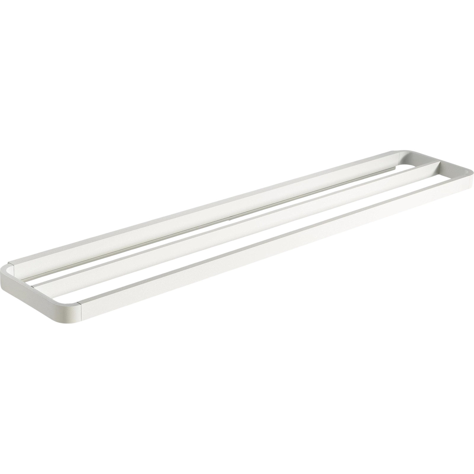 Zone Denmark Rim towel rail 70 cm x 12 cm, 2-fold, white