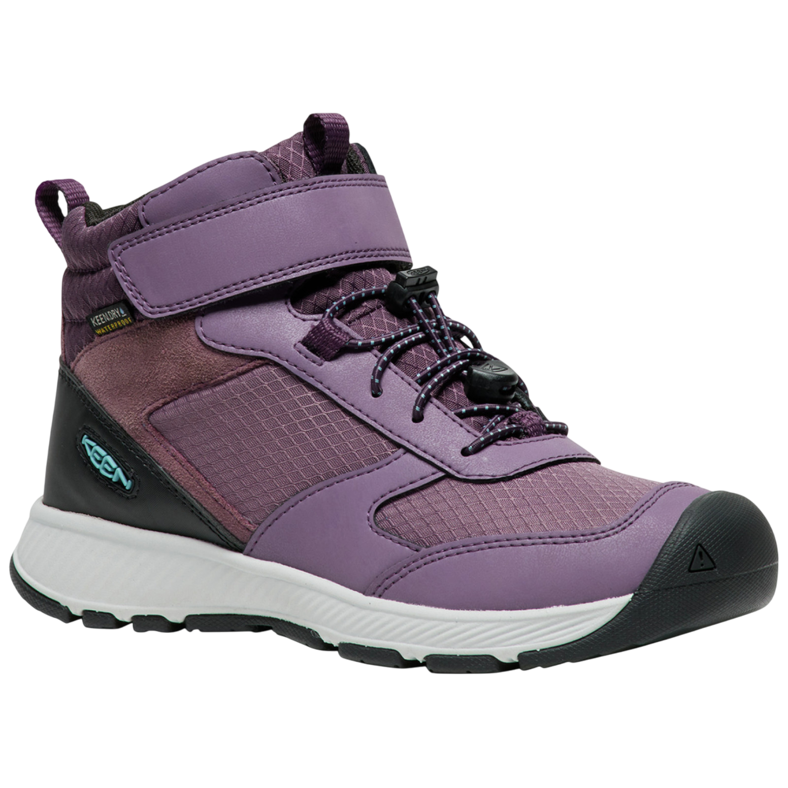 Wanderschuhe Y Skua Mid WP black plum/plum perfect