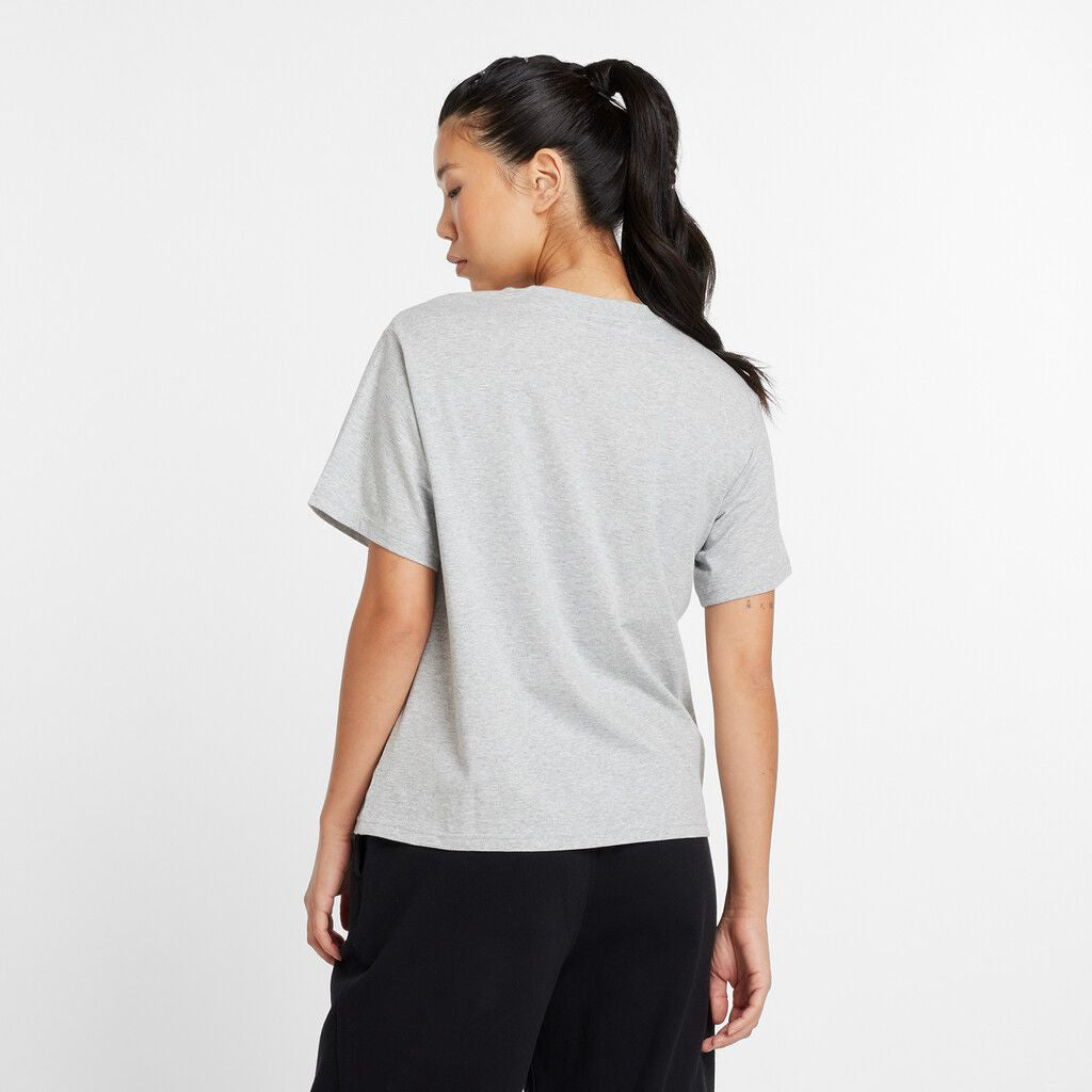 T-shirt Sport Jersey Relaxed Logo Athletic Grey