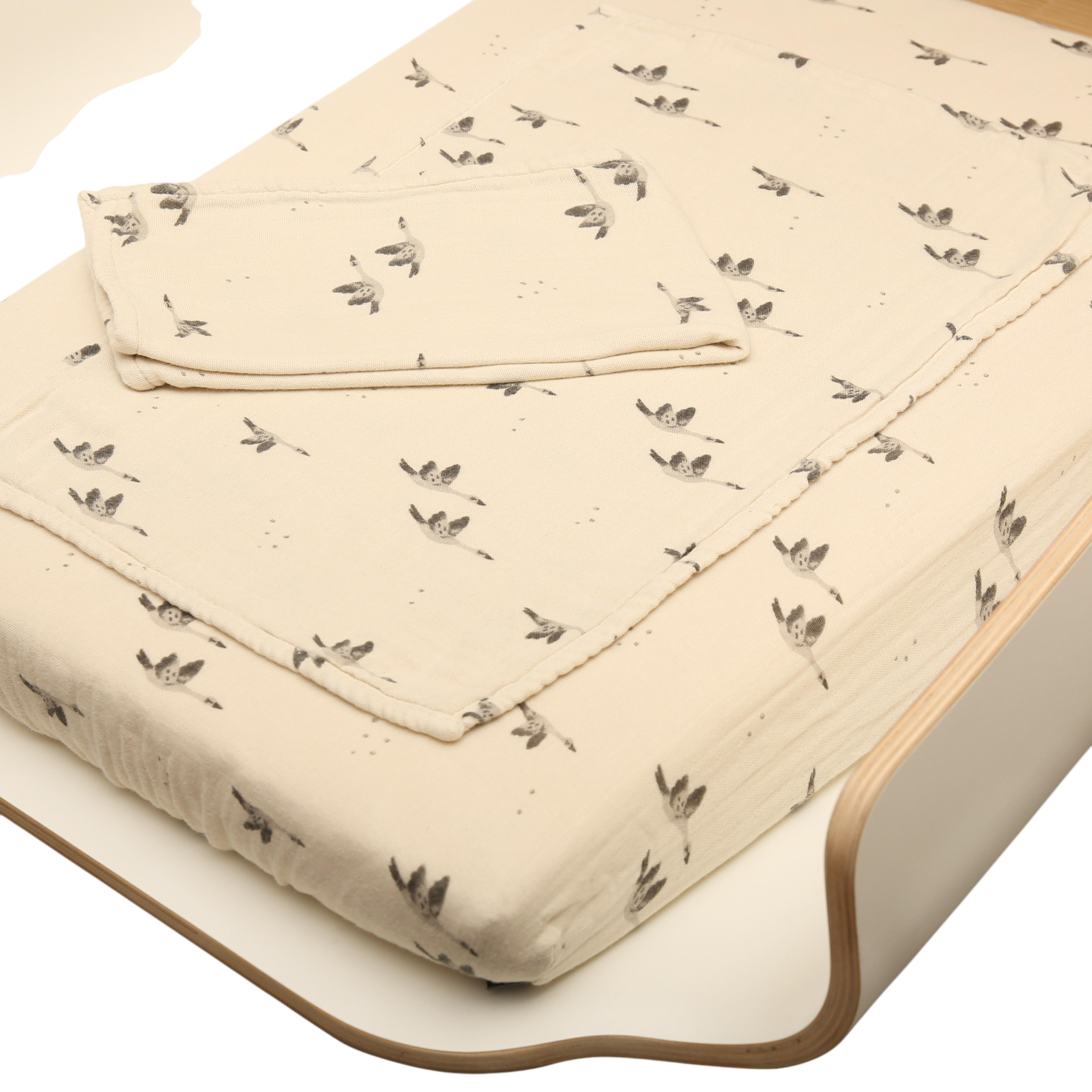 Housse pour matelas à langer & 2 couches NOGA Goose - Produits complémentaires