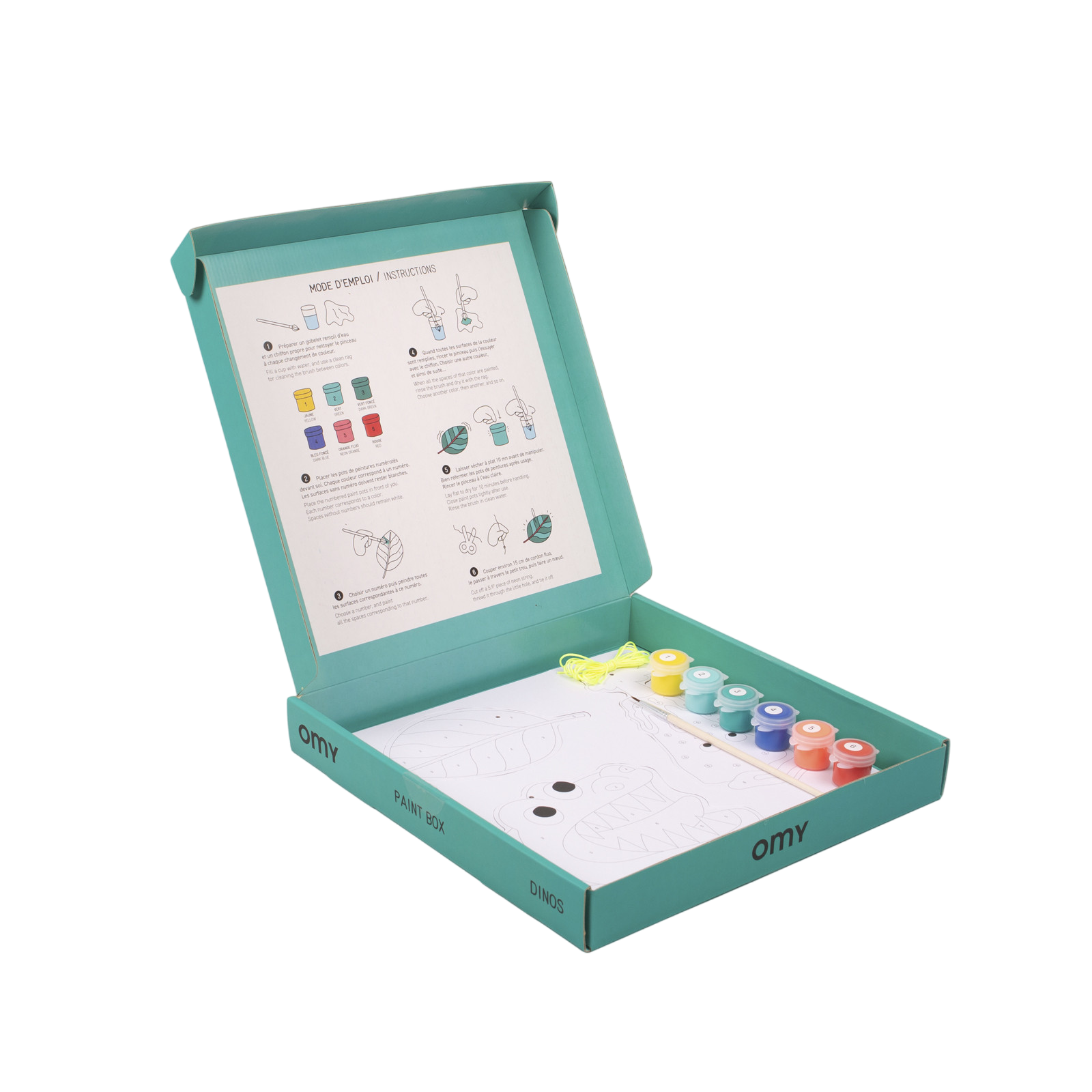 Boîte de peinture Dinos