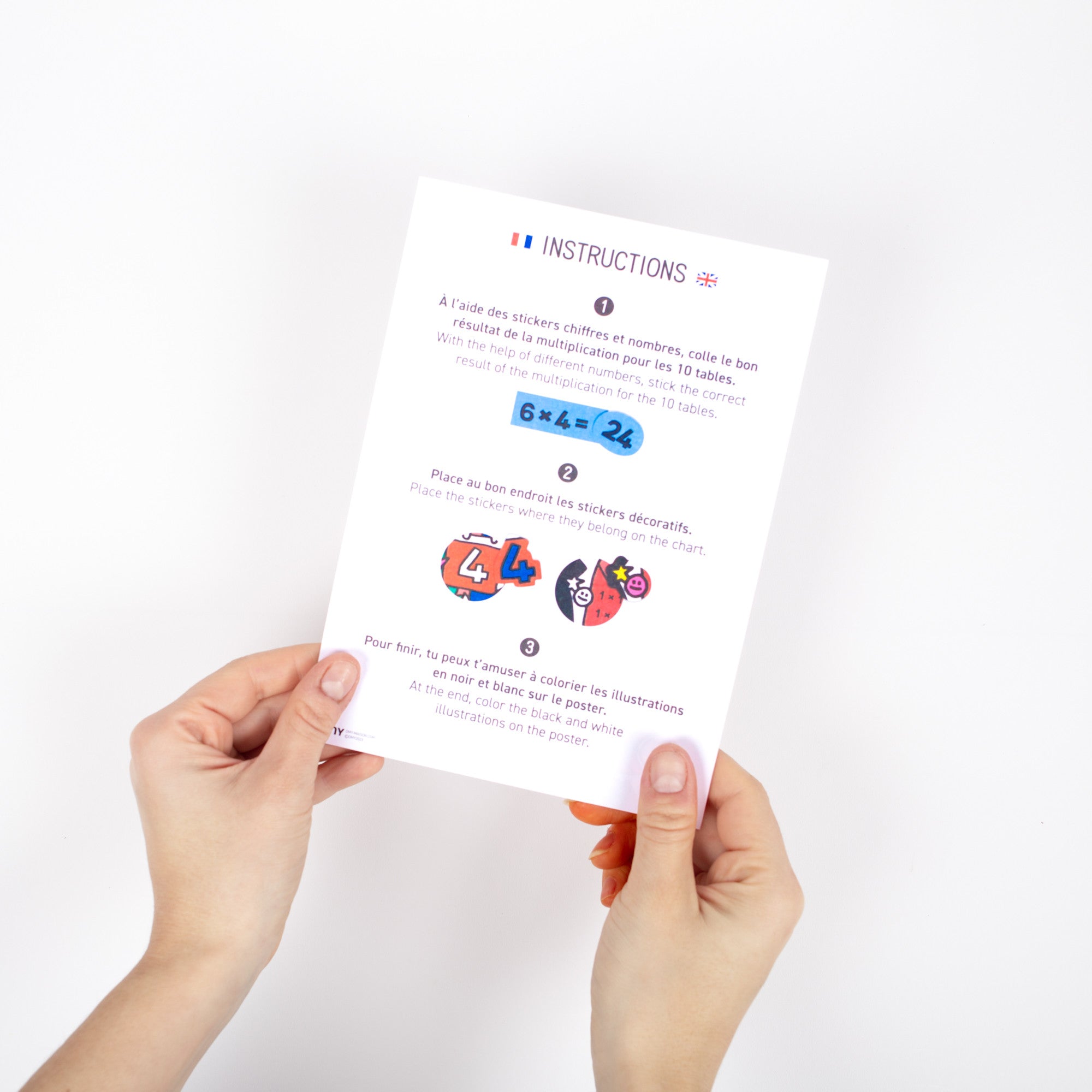 Posters & Stickers OMY School Multiplication