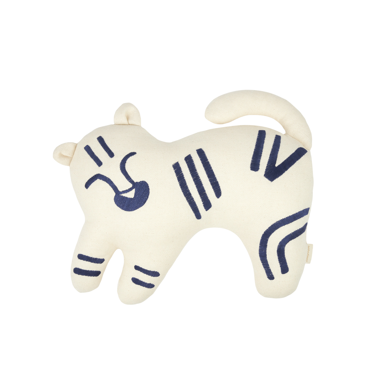 Tiger Blue Natural cushion