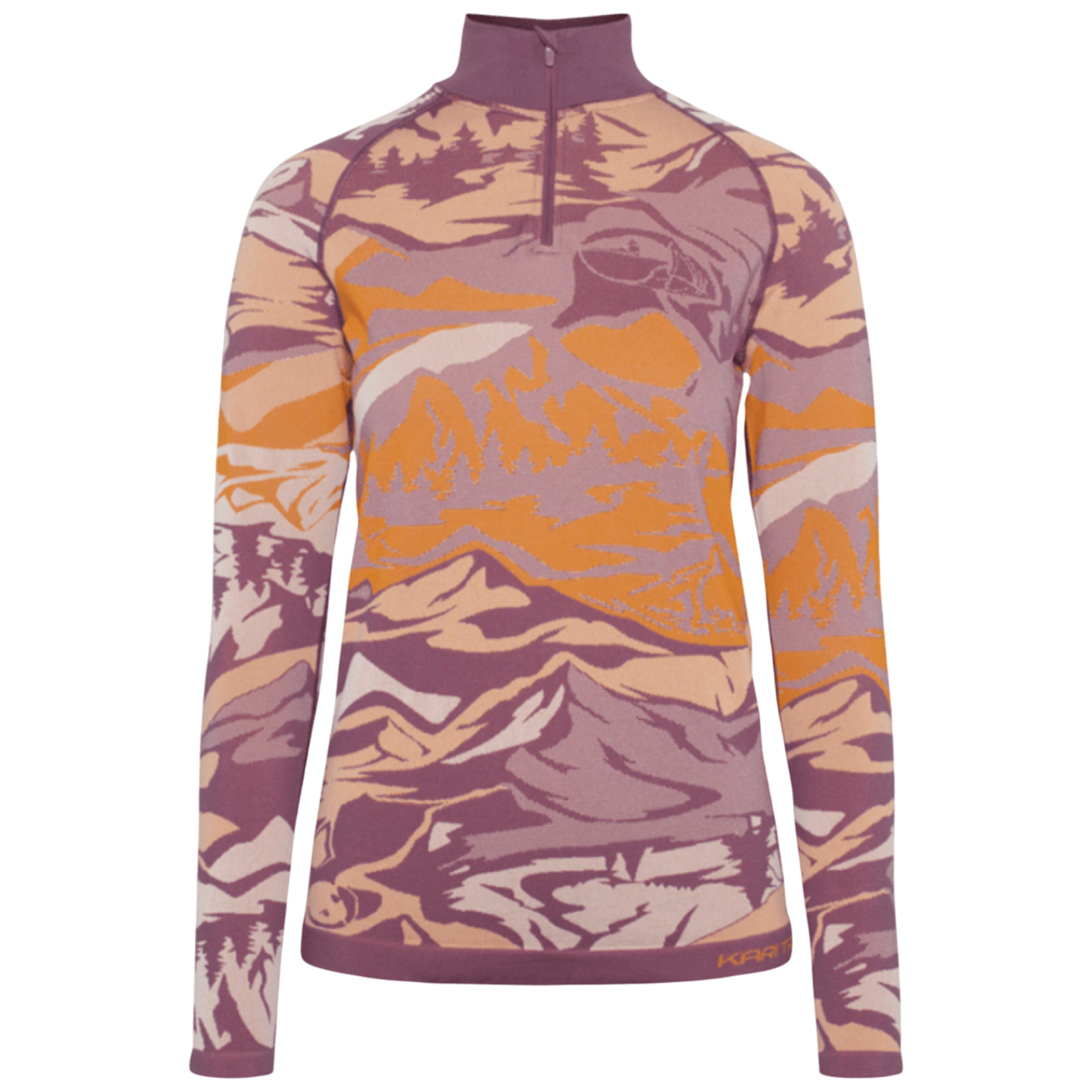 Thermo Shirt Mille HZ plum