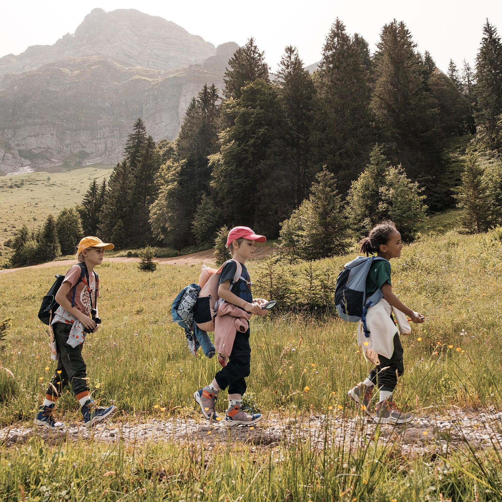 Fleecejacke Bio Avan Galaxy Dark Rose Sunset Rose