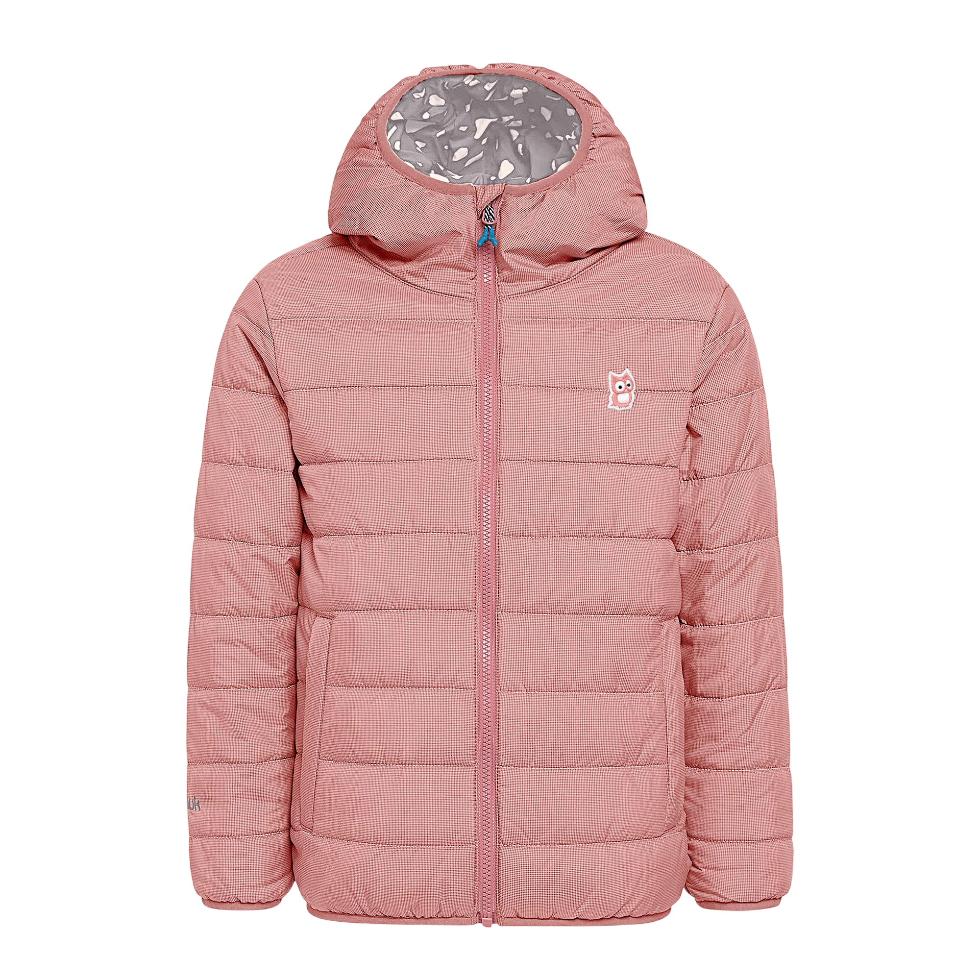 Wendbare Jacke PrimaLoft Glow Underground Dark Rose Dove Grey