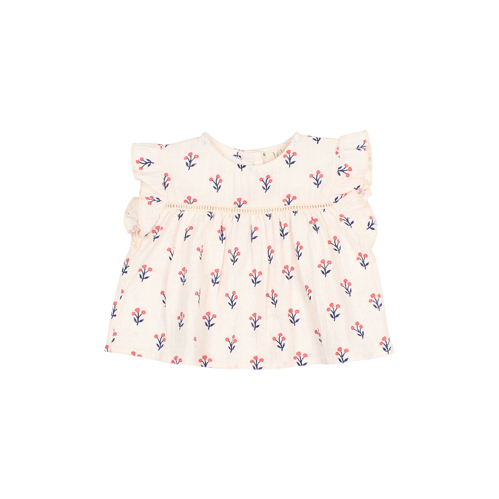 Baby Bluse Capri Ivory