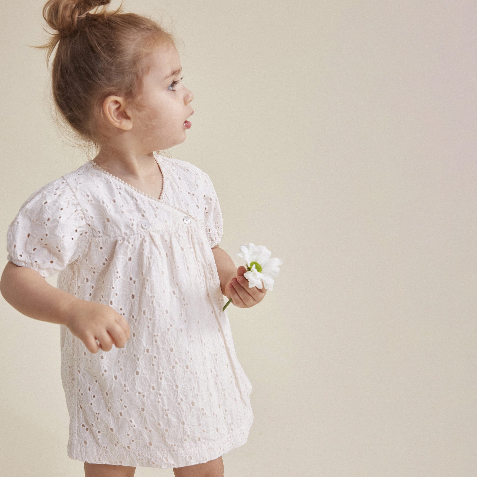 Baby dress Ivory