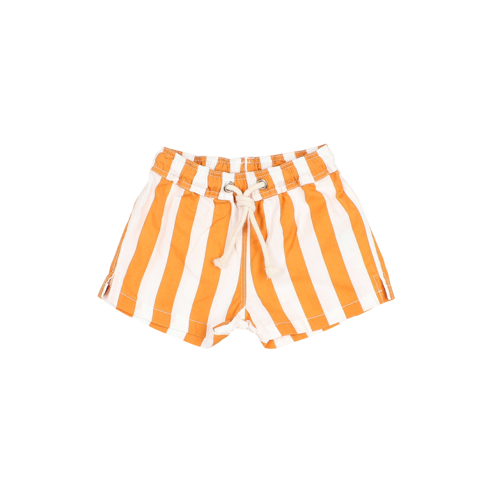 Baby Badeshorts Stripes White