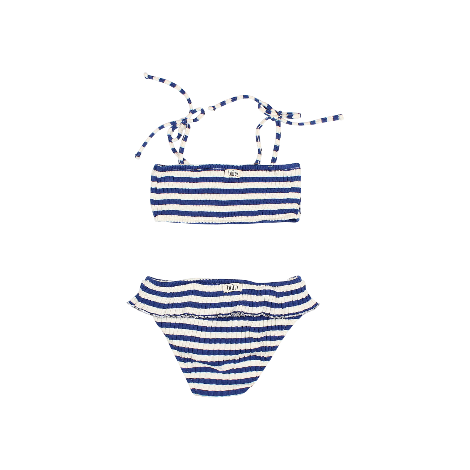 Bikini Rib Stripes Royal Blue