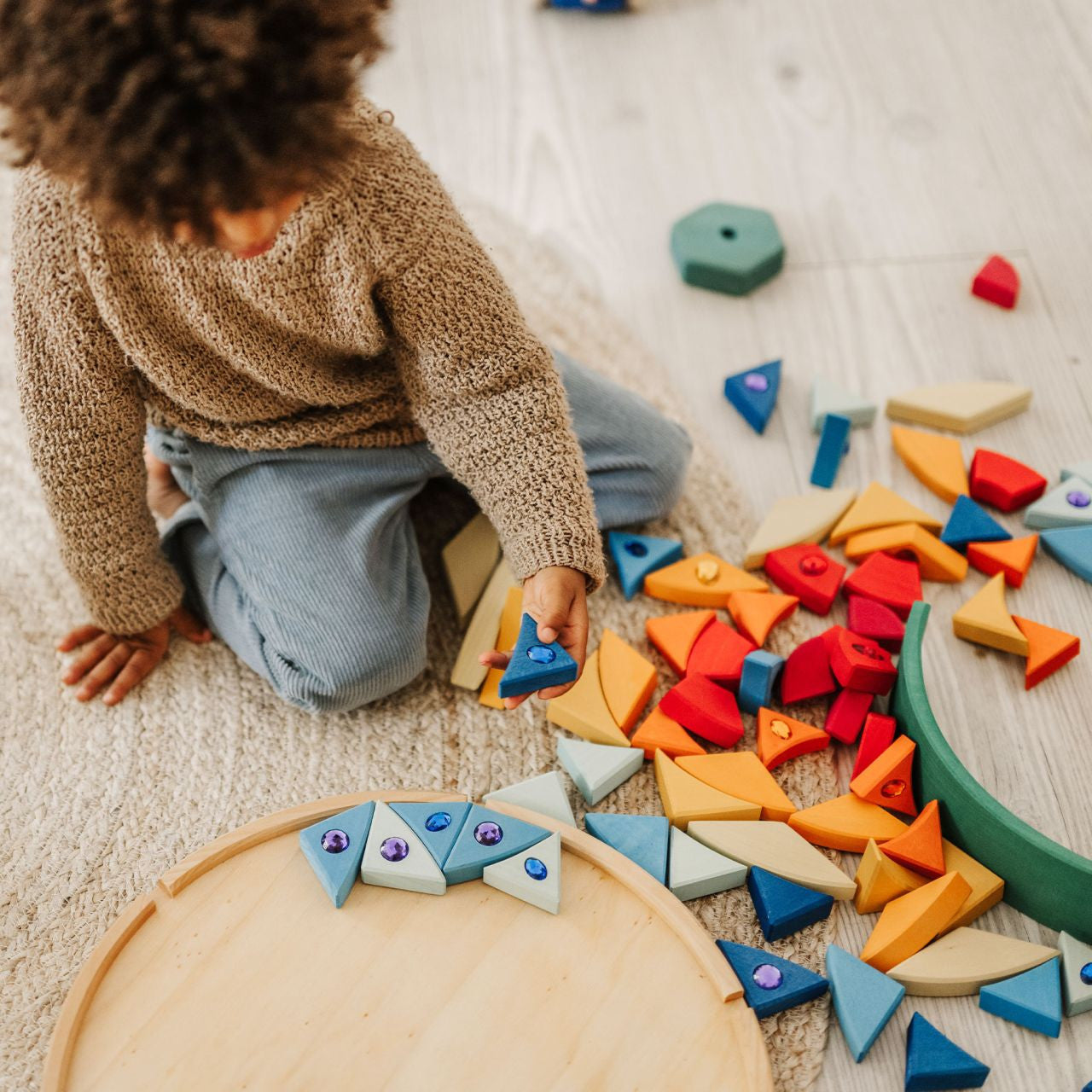 GRIMM's Mandala scintillant soleil