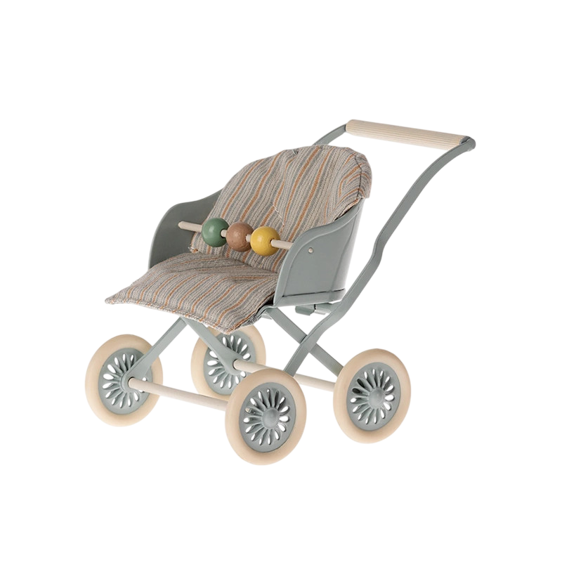 Maileg Kinderwagen Maileg Baby Blau