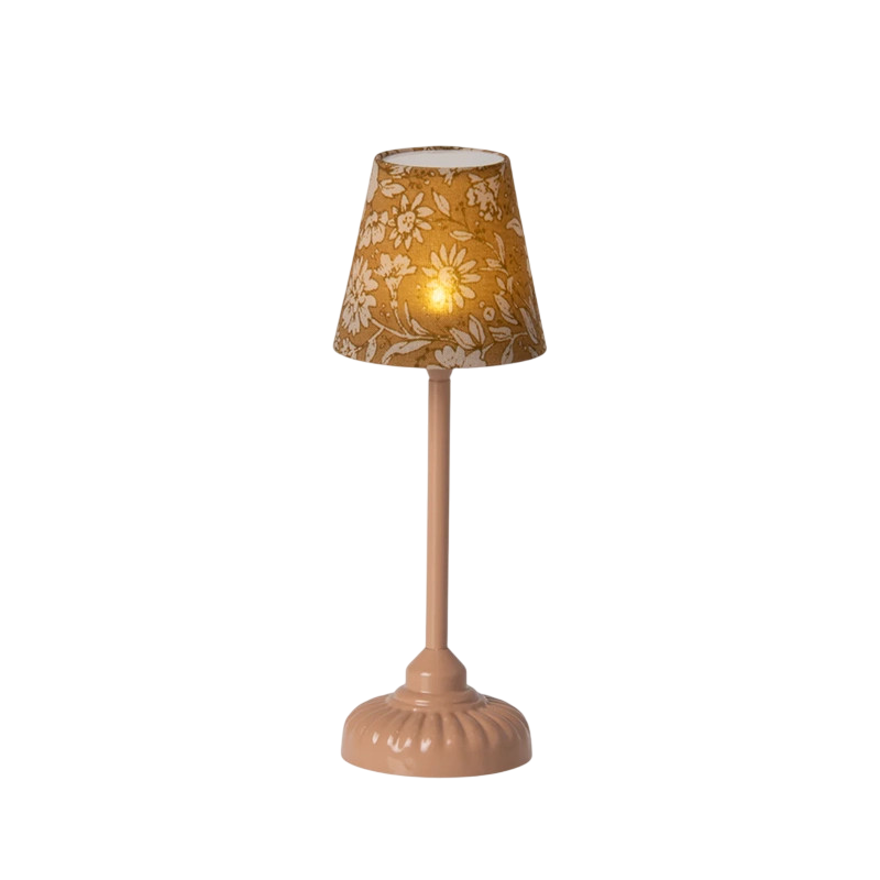Maileg Mouse Vintage Floor Lamp Dark Powder