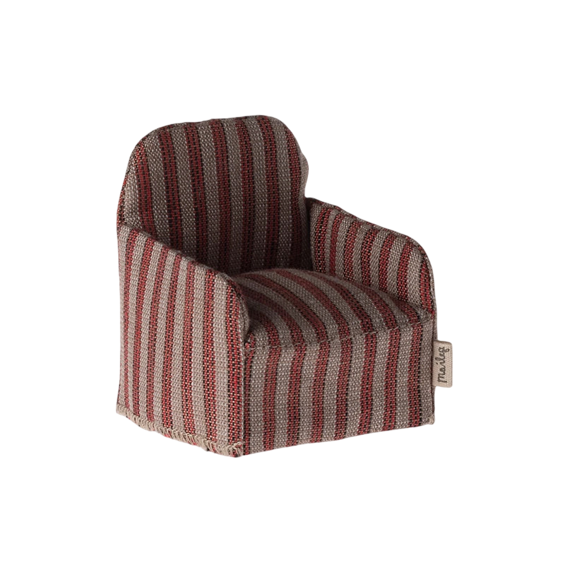 Maileg mouse armchair stripes