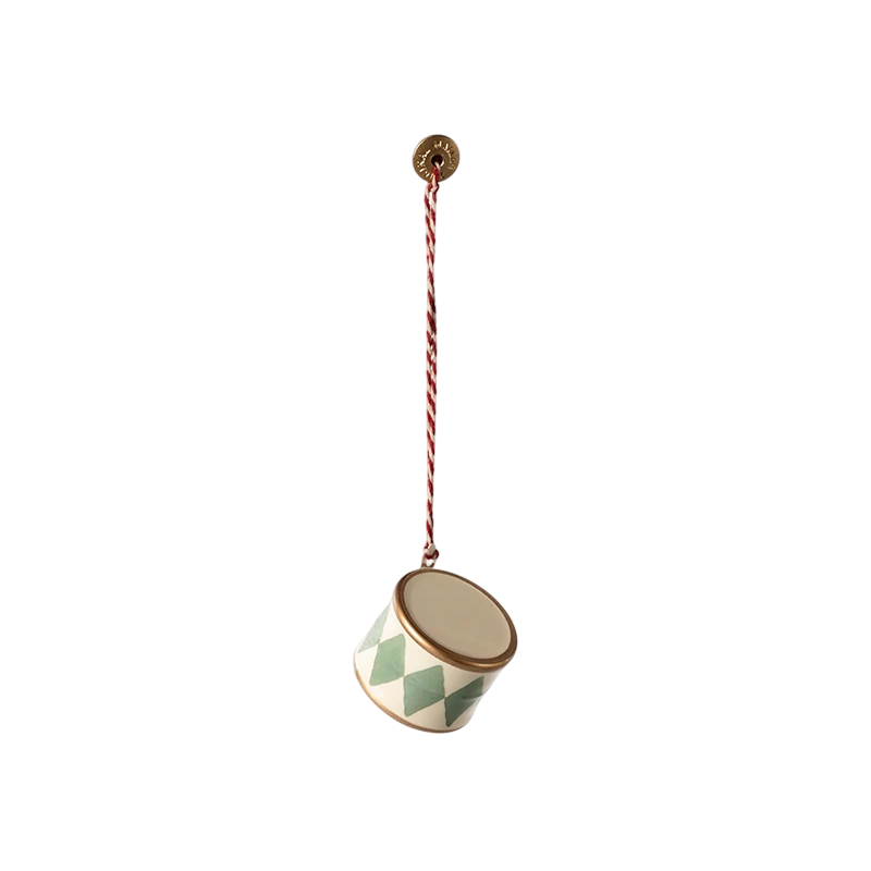 Metal ornament snare drum mint