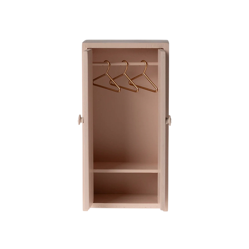 Maileg Maus Kleiderschrank Light Rose