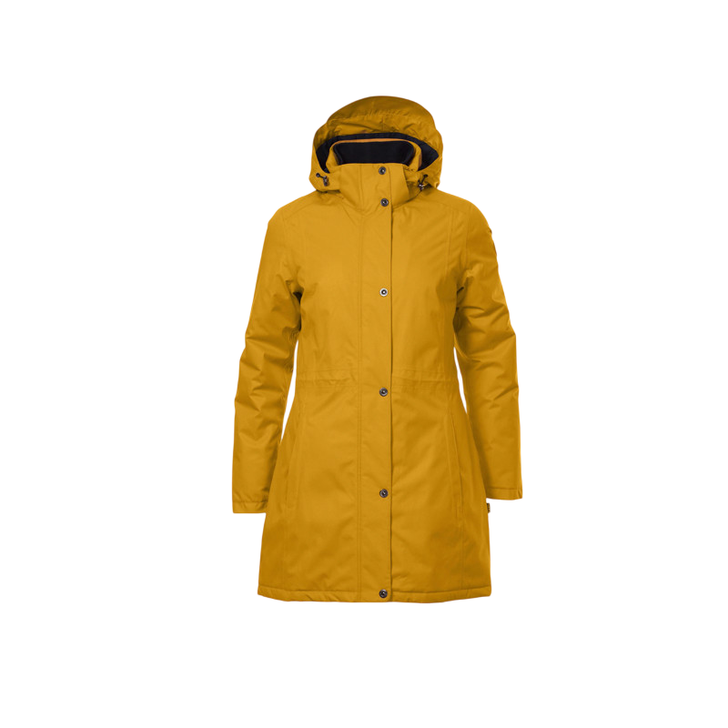 Women's winter coat Rosie golden yellow