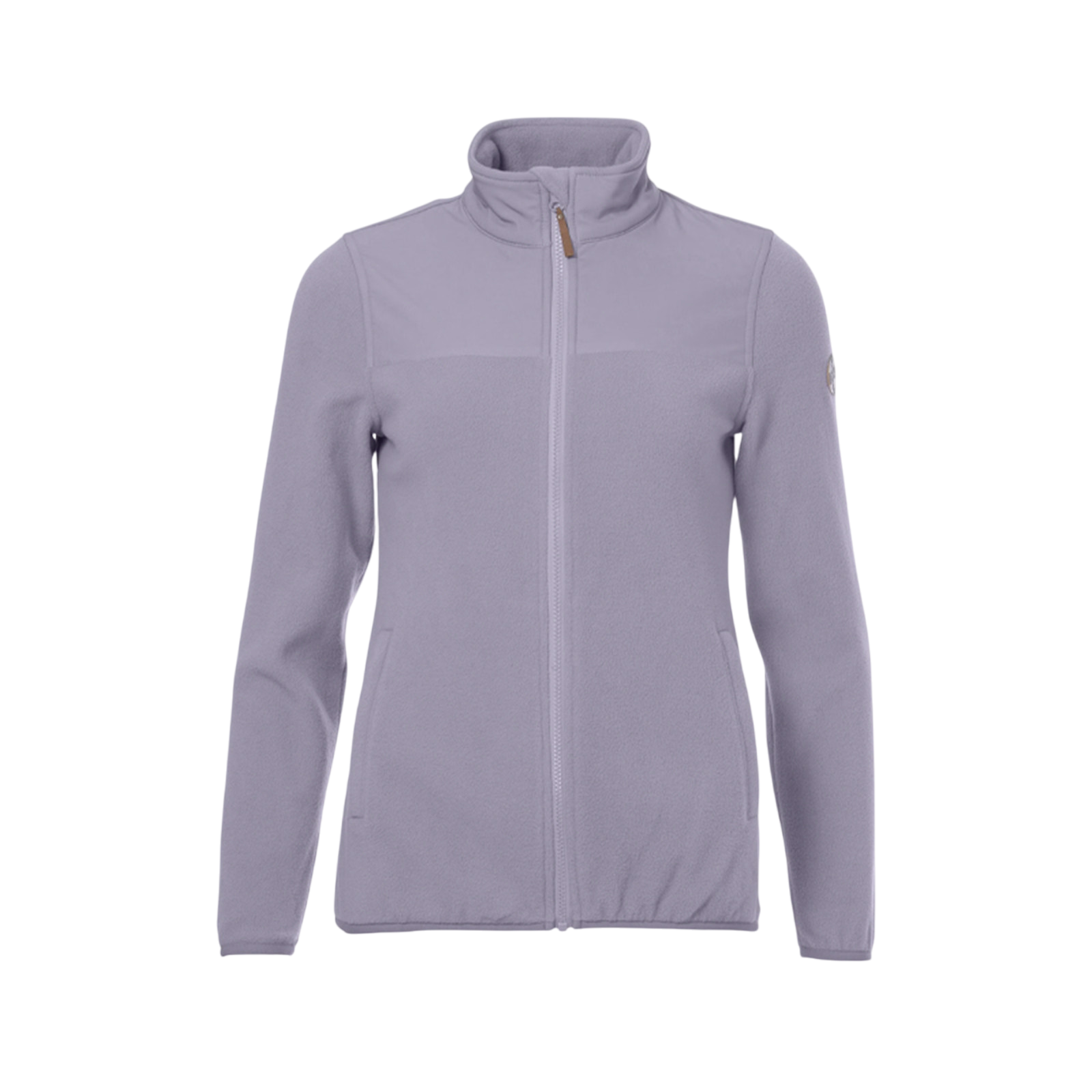 Women's fleece jacket Naira lavender aura
