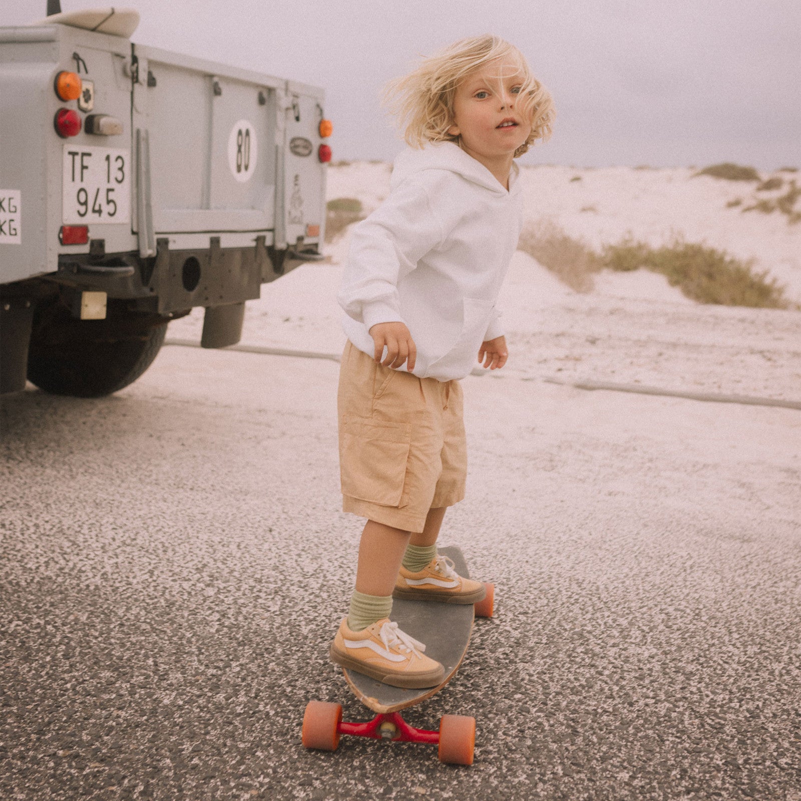 Short Poplin Bermuda Honey