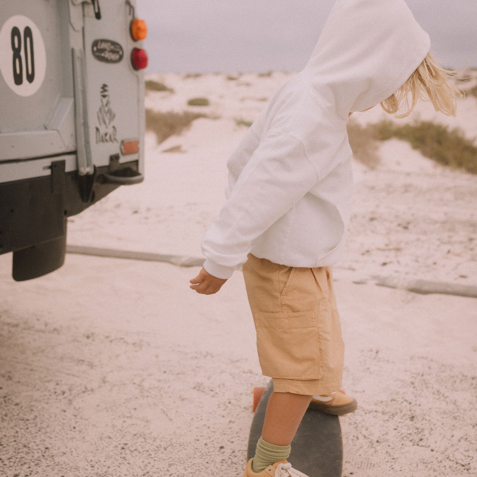 Short Poplin Bermuda Honey