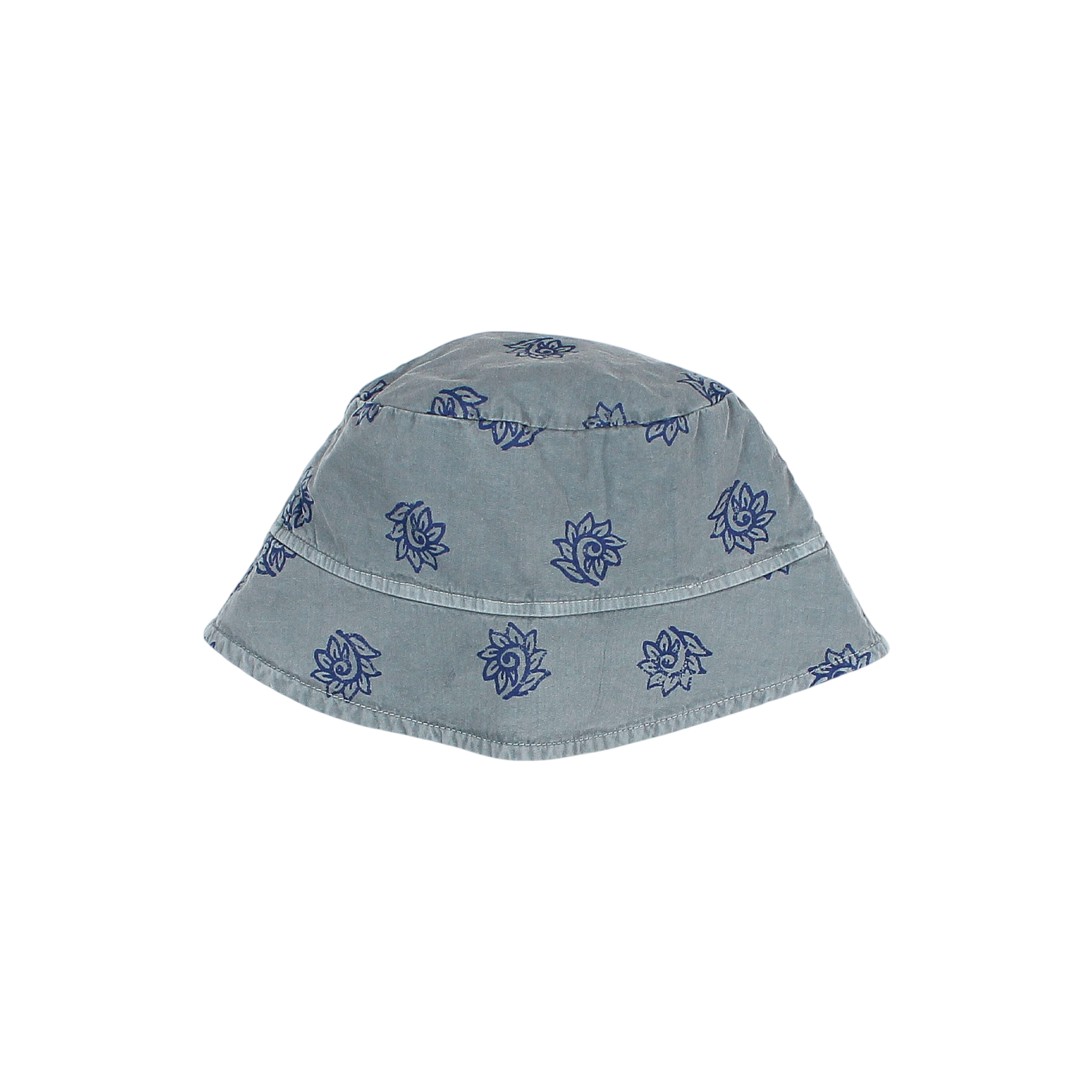 Batik Bob Blue Teal sun hat
