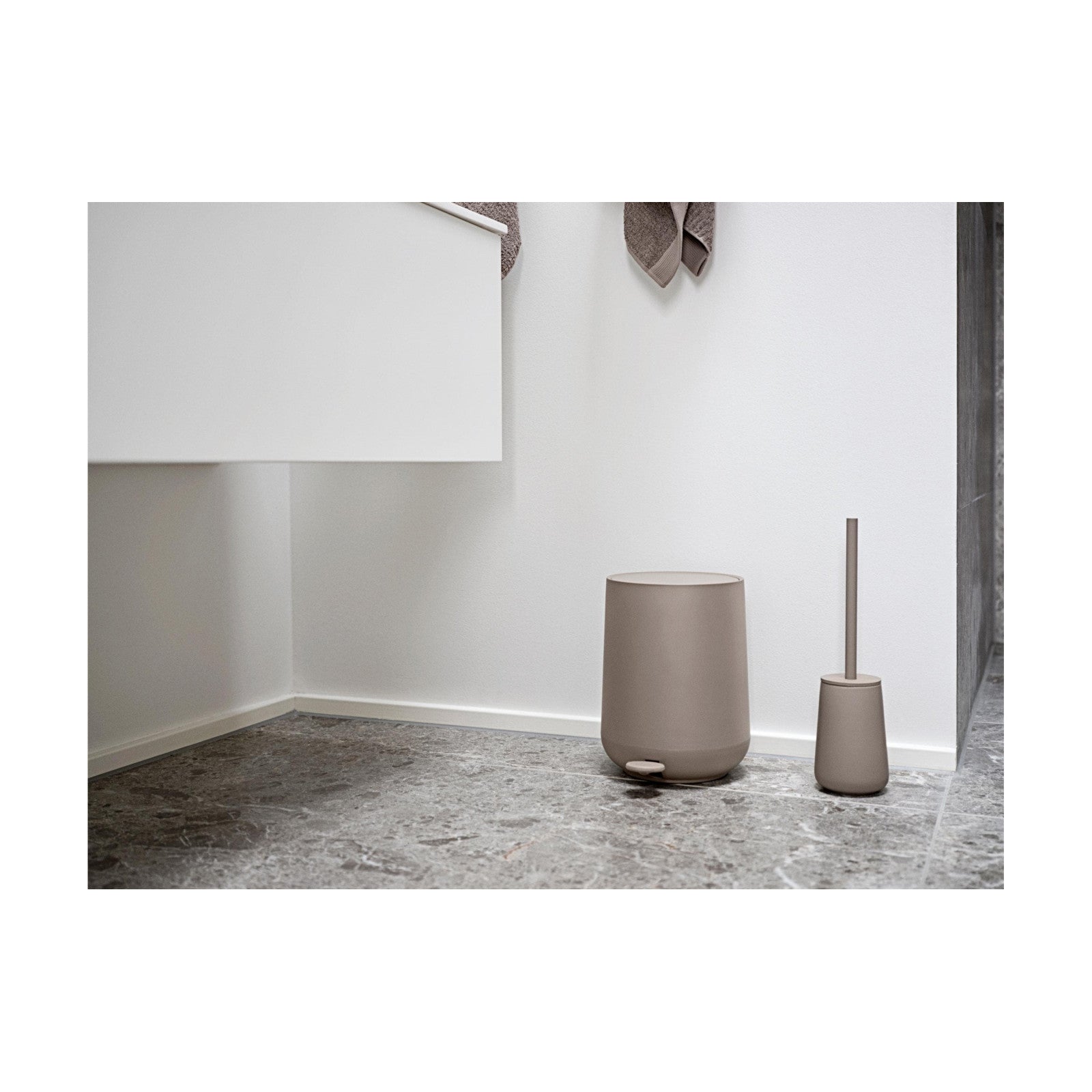 Zone Denmark toilet brush Nova One Taupe