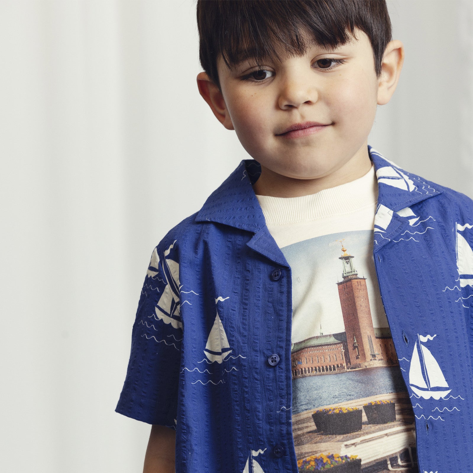 Sailing Boats Blue shirt