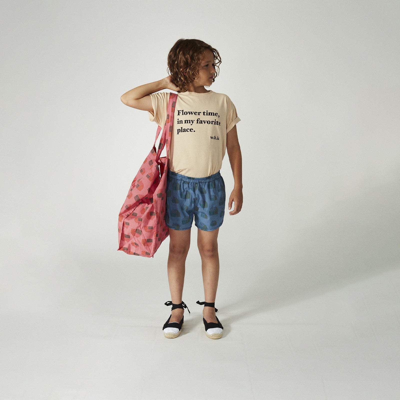 Short The House All Over Sporty Bleu Vintage