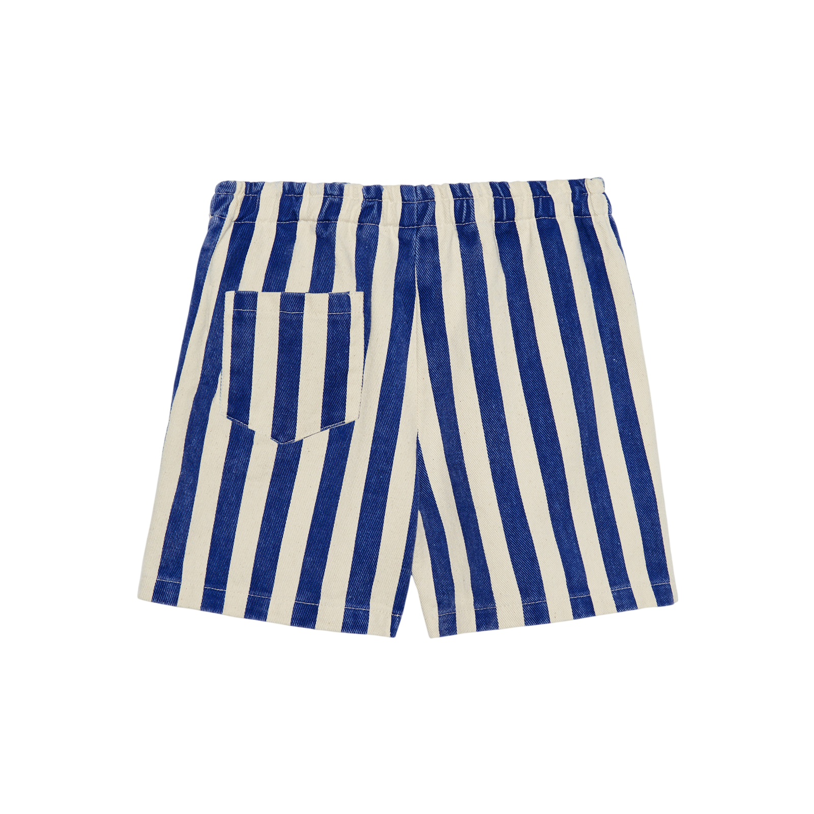 Short Blue Stripes Bermuda Sand