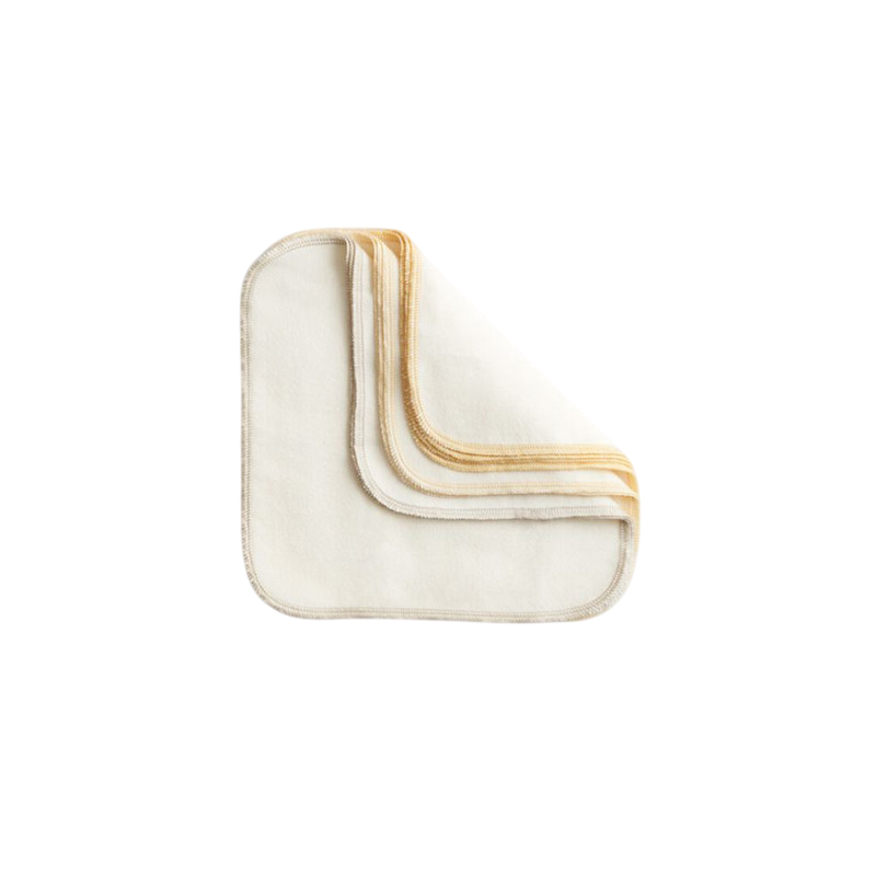 Imse Vimse lingettes lavables - 10 pièces Yellow