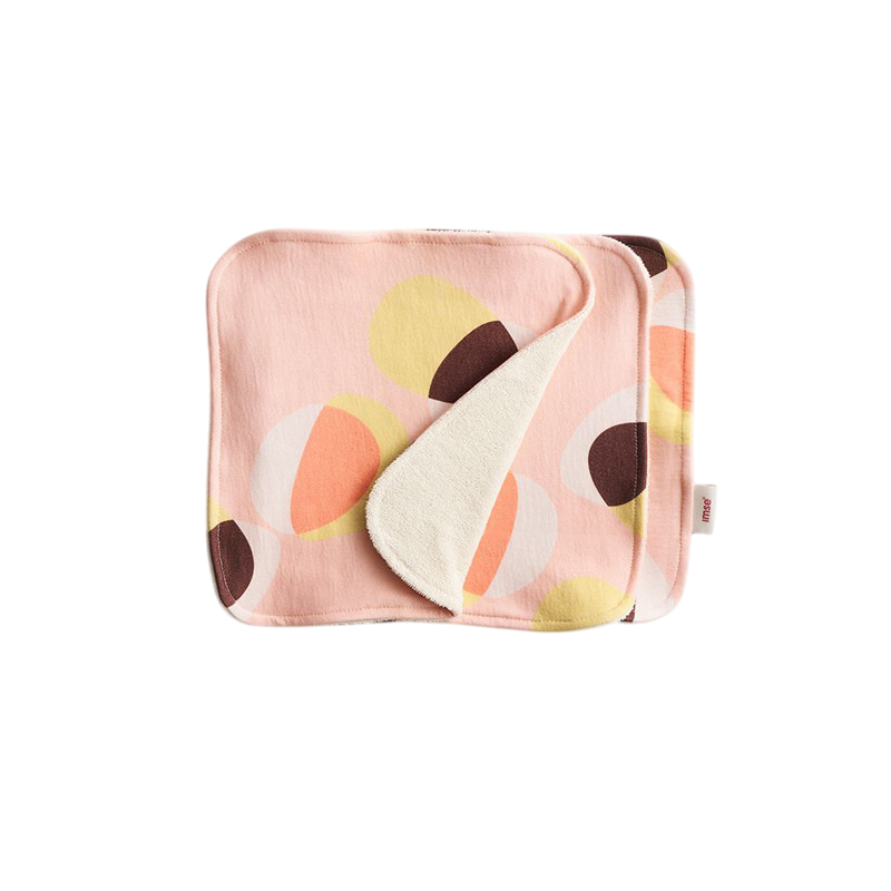 Imse Vimse lingettes lavables - 10 pièces rose