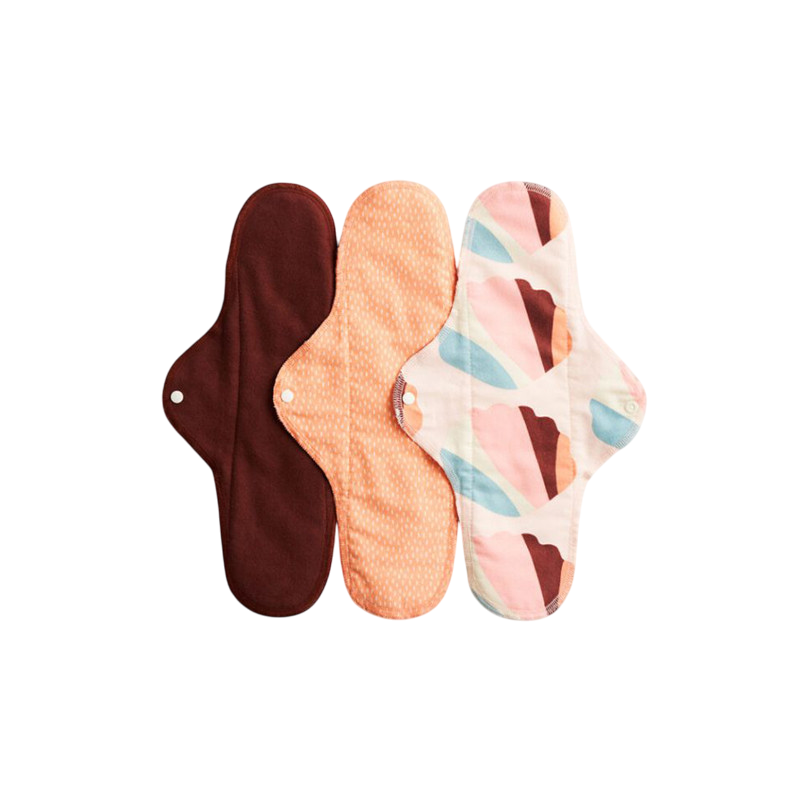 ImseVimse night pads extra long orange sprinkle