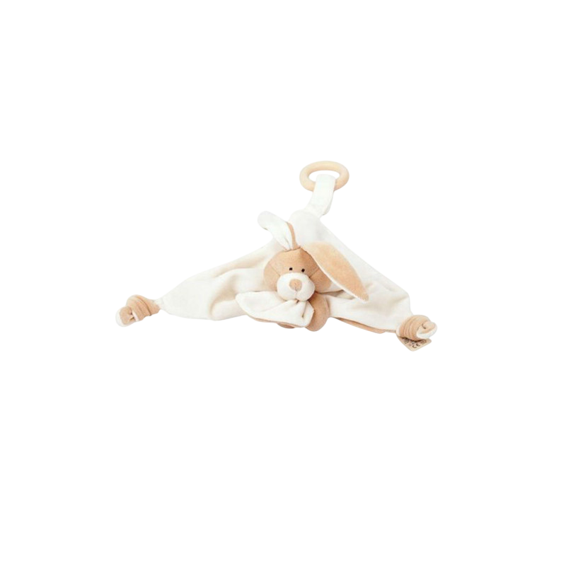 Wooly Schmusedecke Hase hellbraun