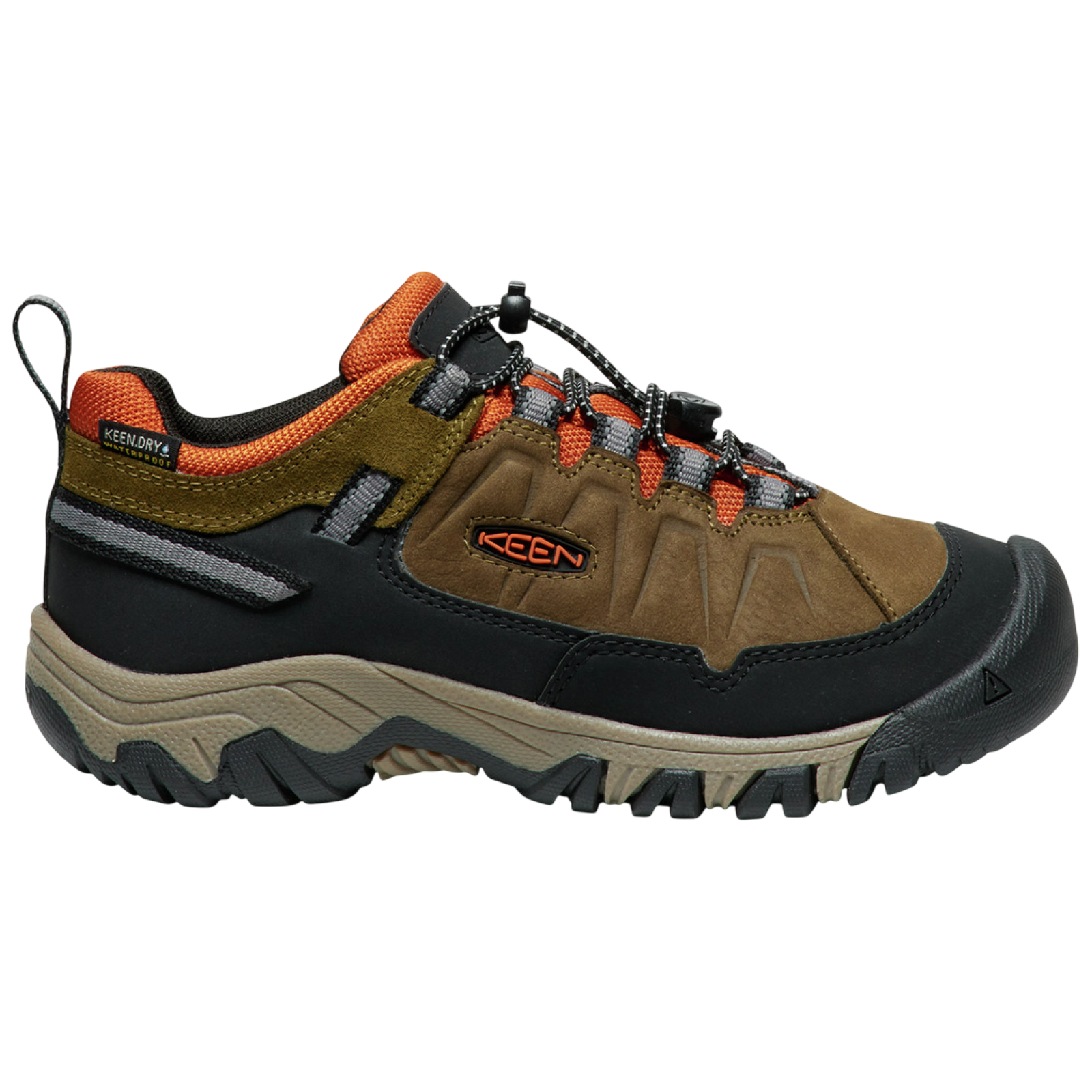 Wanderschuhe Y Targhee IV Low WP dark olive/gold flame