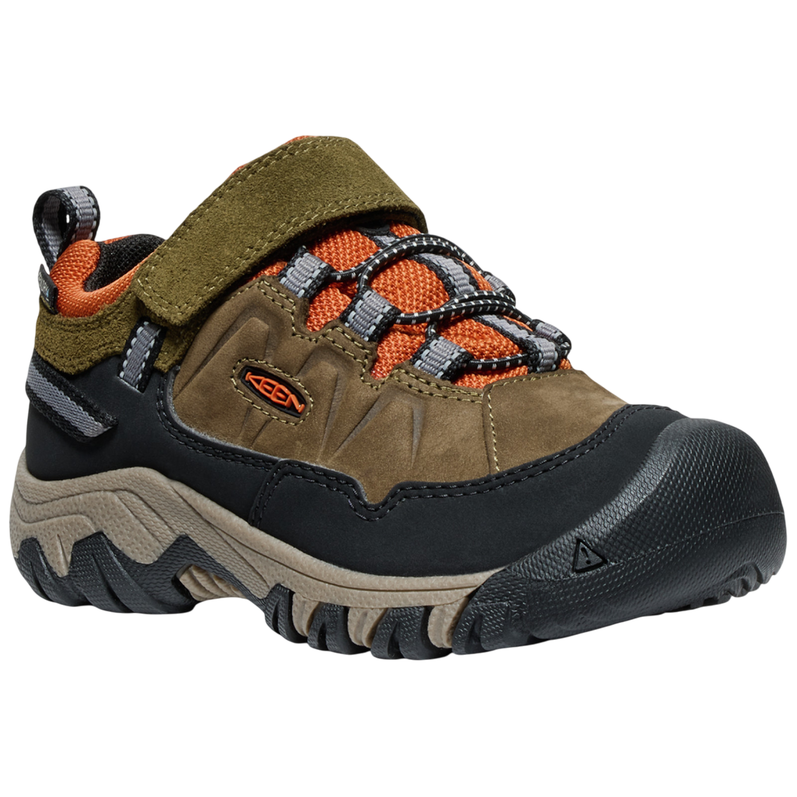 Wanderschuhe C Targhee IV Low WP dark olive/gold flame