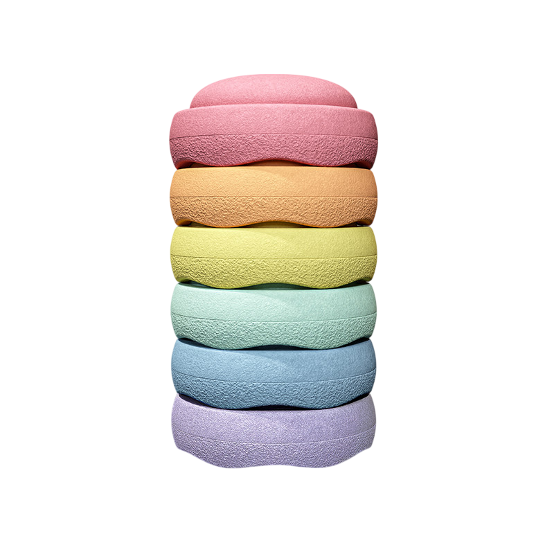 Stapelstein Mini Rainbow pastel