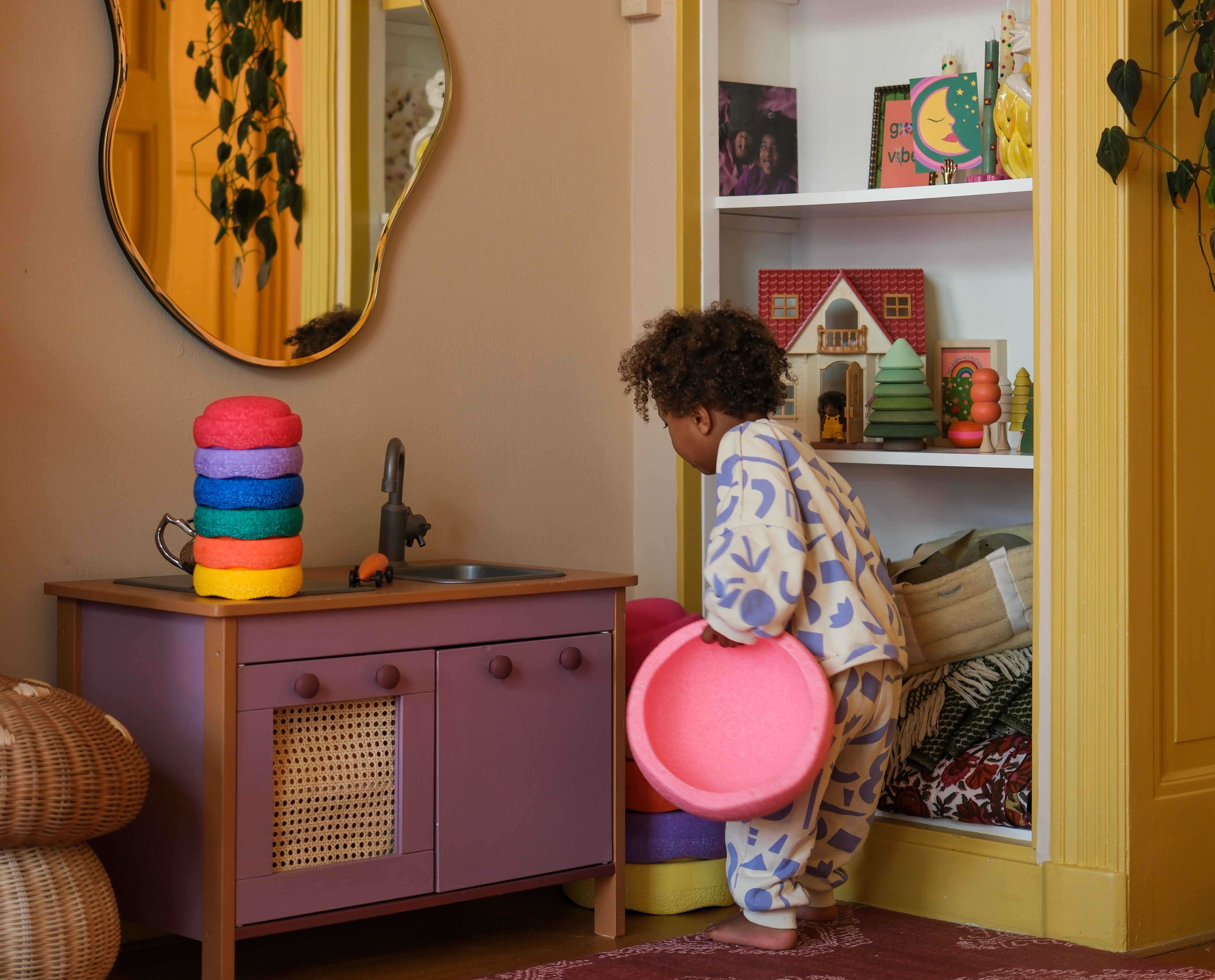 Stacking stone Mini Rainbow classic