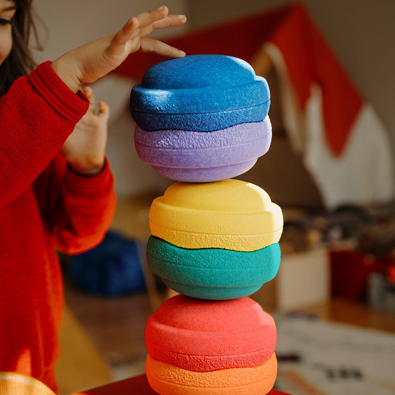 Stacking stone Mini Rainbow classic