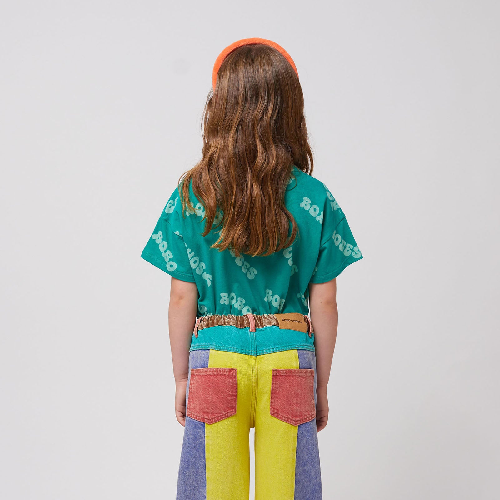 T-shirt Wavy Bobo Choses All Over Green