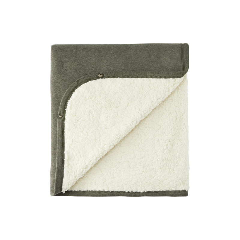Teddy blanket Forest Green