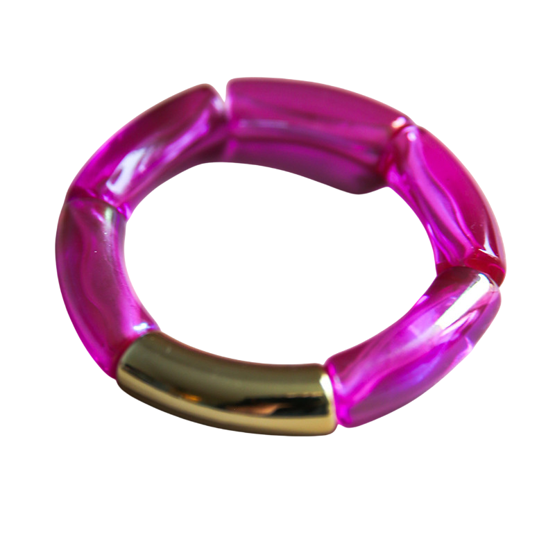 Armband Tube Klara pink gold