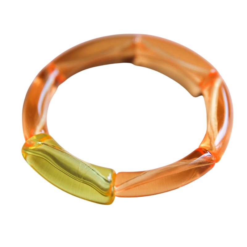Armband Tube Mara orange gelb