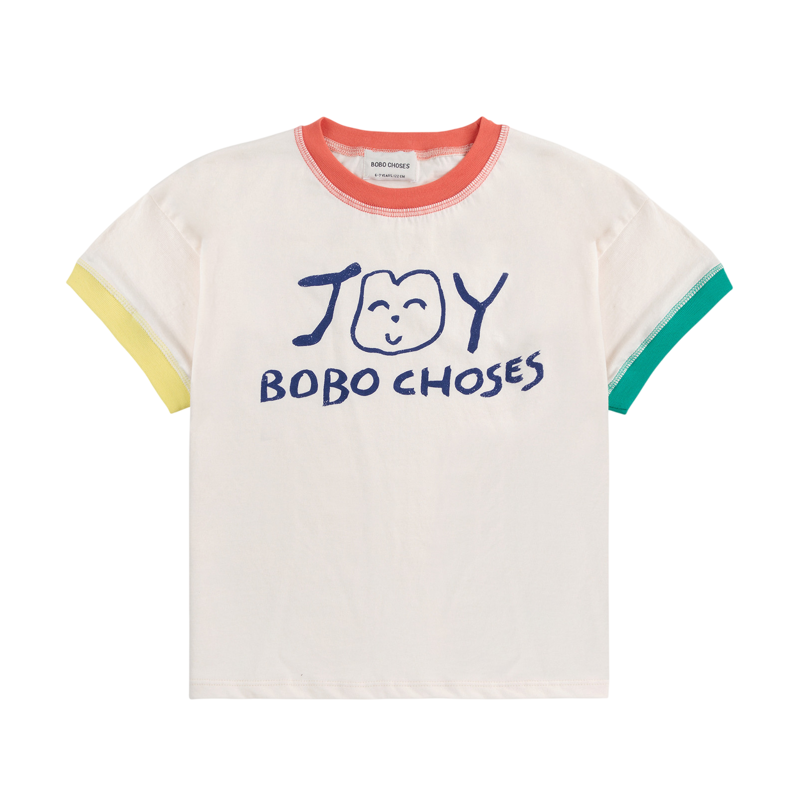 T-shirt Smiling Offwhite