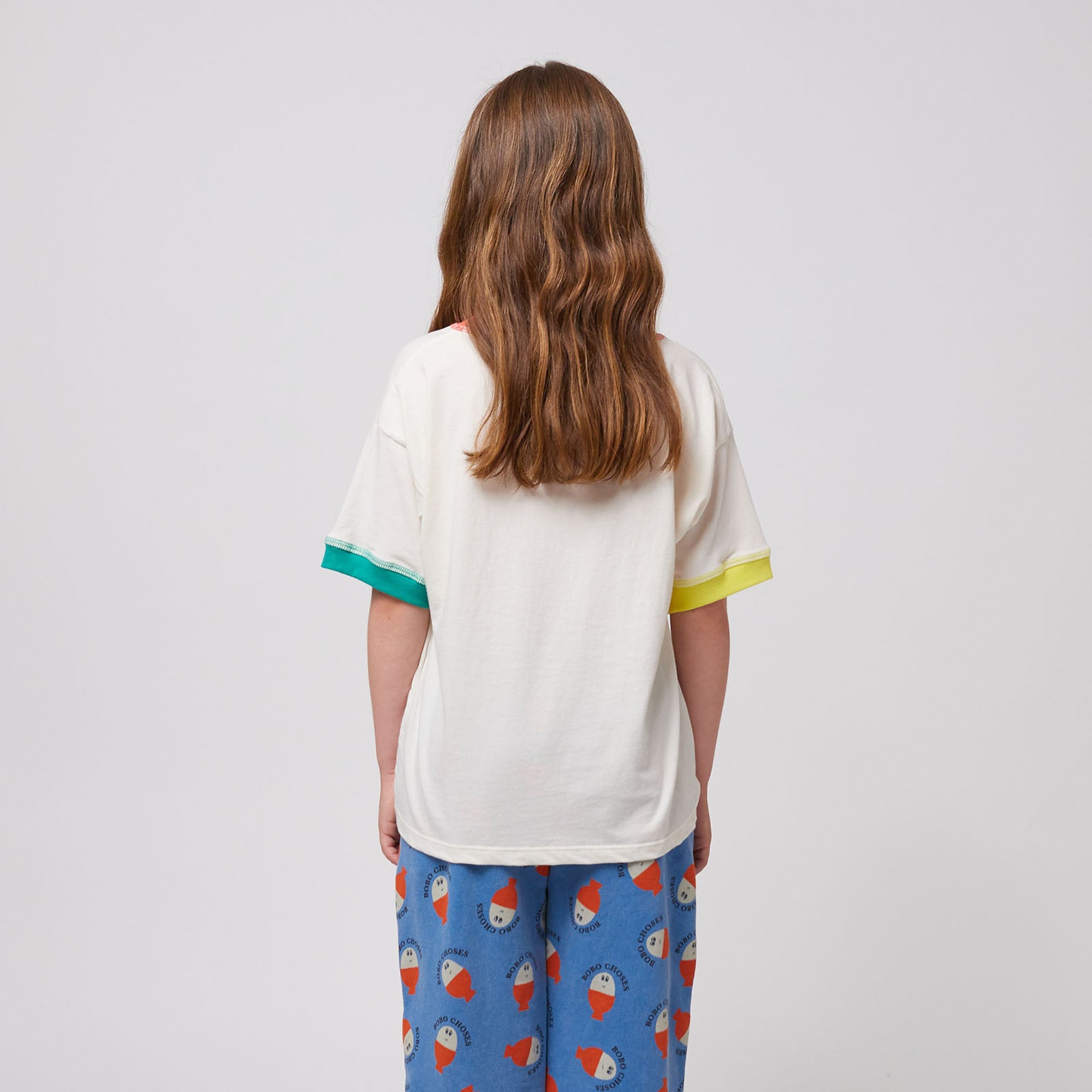 T-shirt Smiling Offwhite