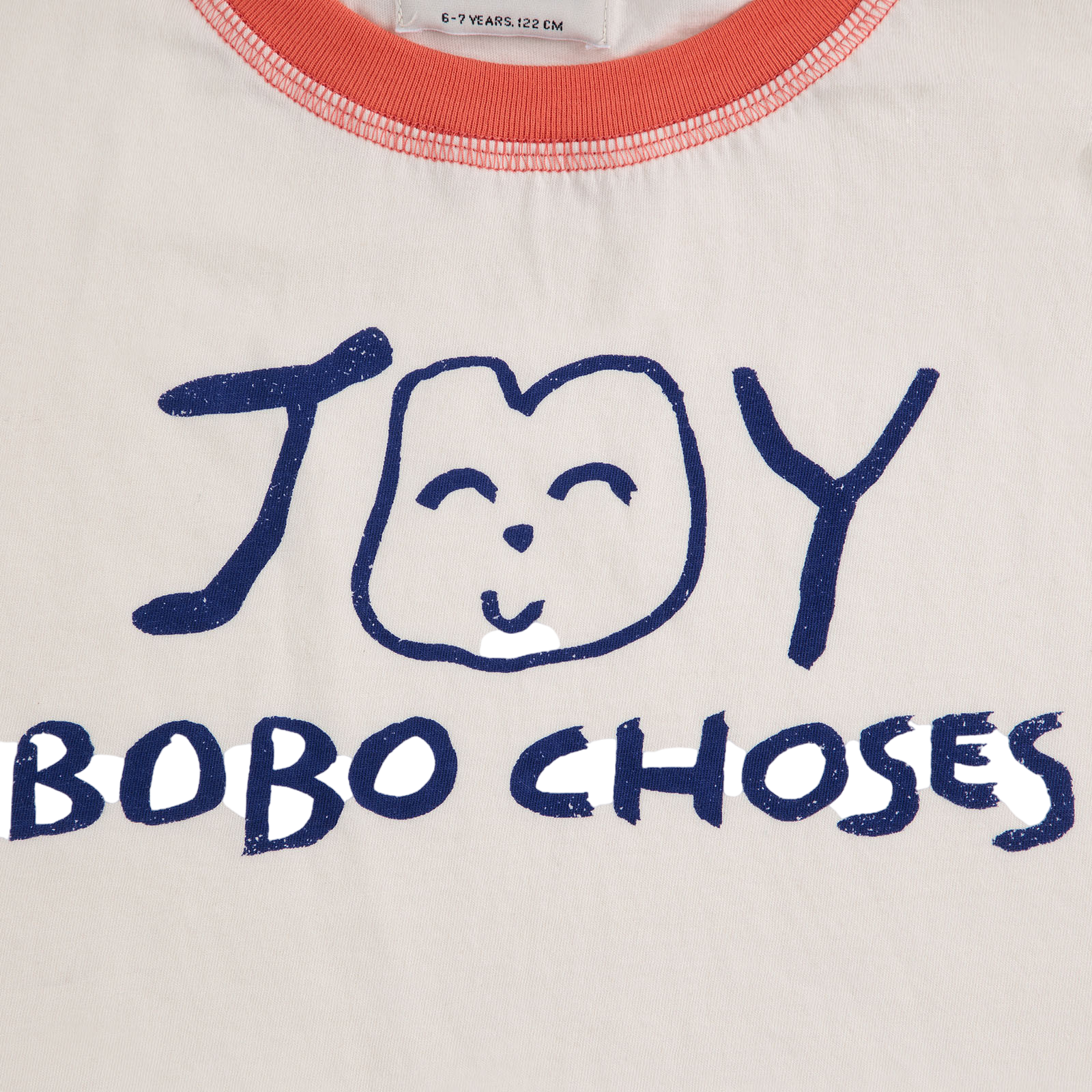 T-shirt Smiling Offwhite