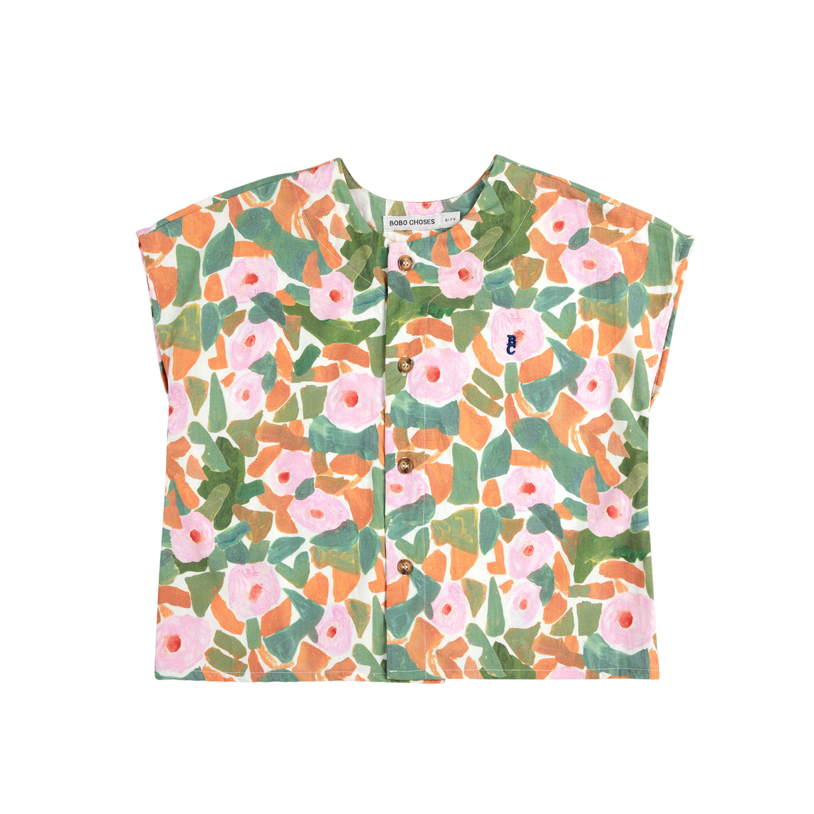 T-shirt Floral All Over Multicolor