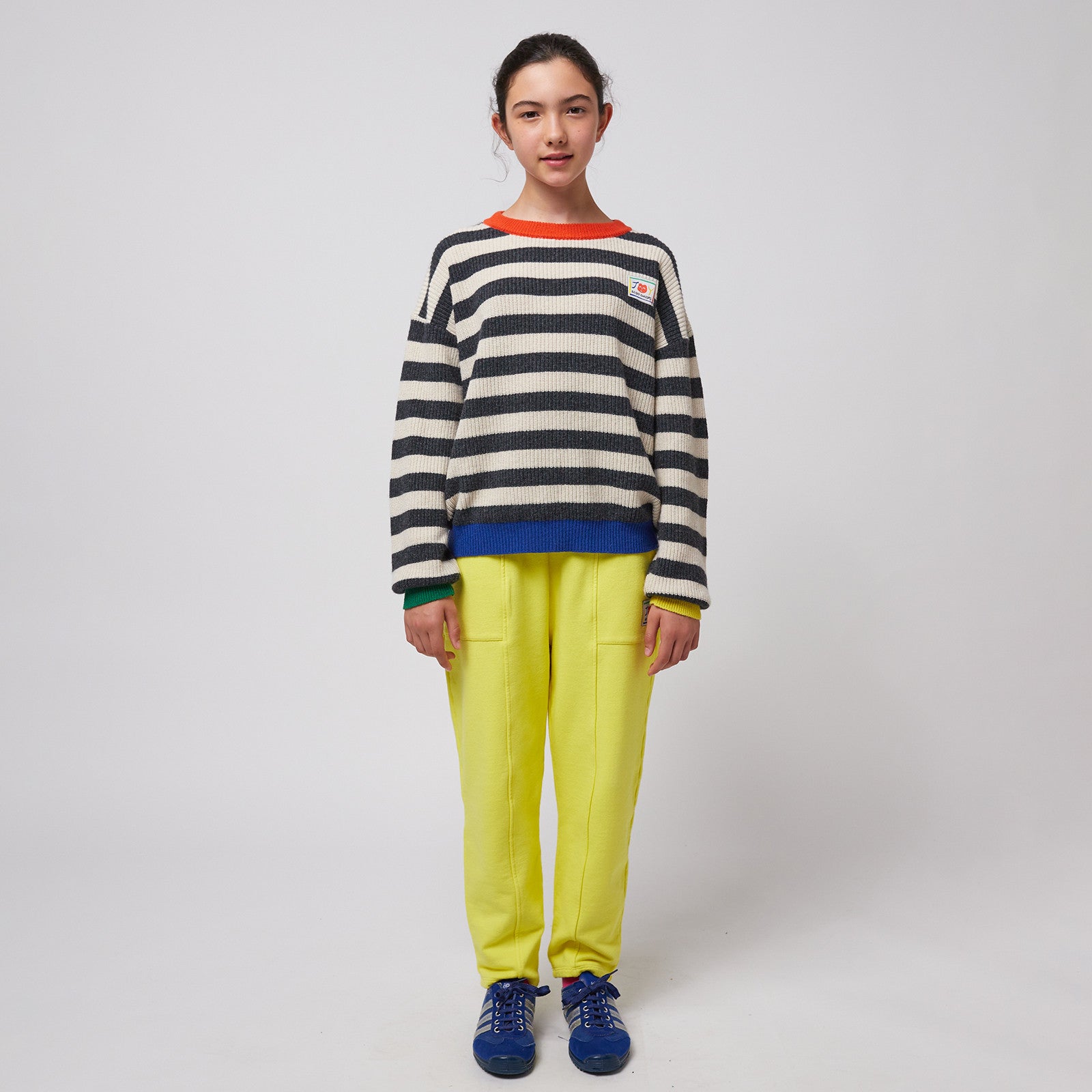 Smiling Light Yellow sweatpants