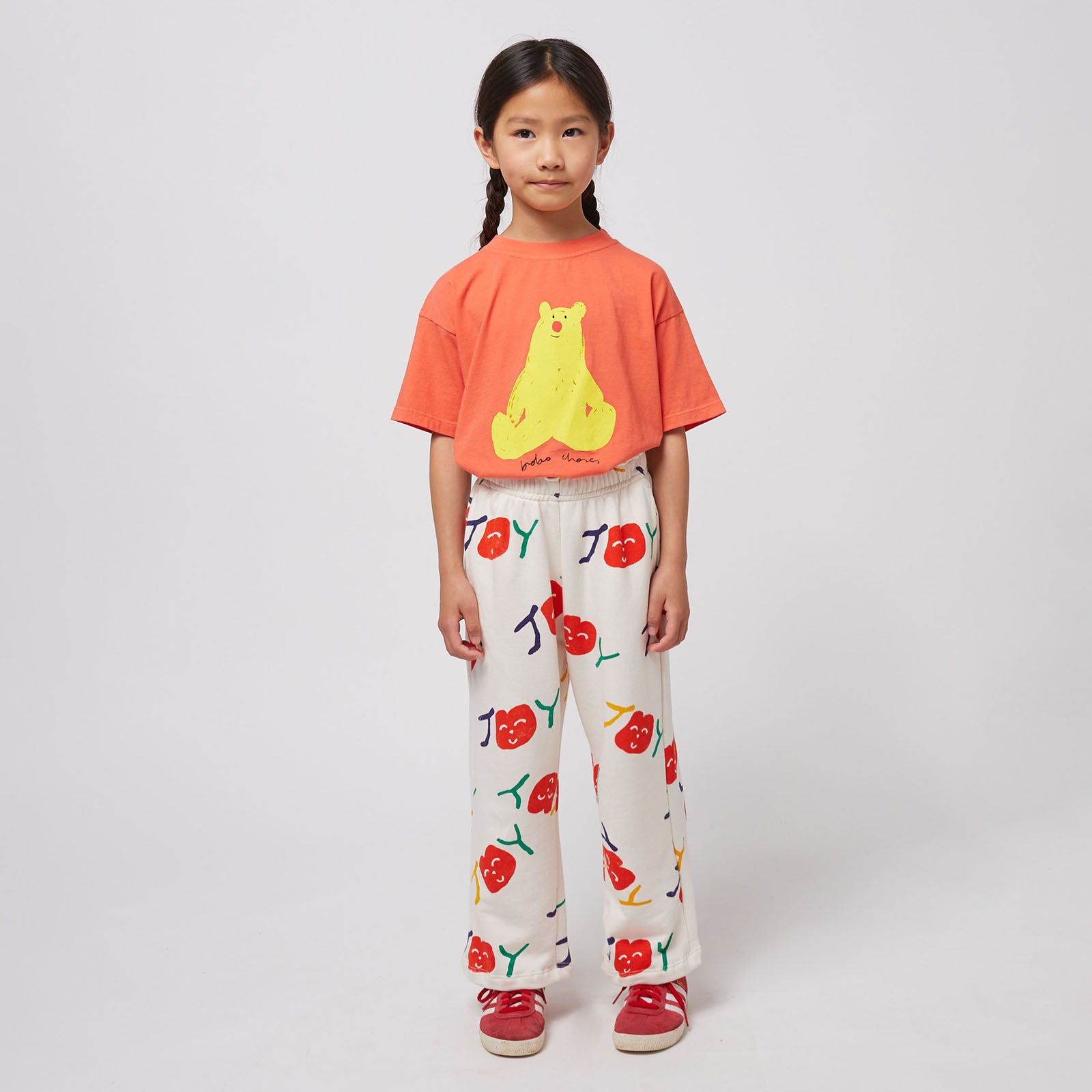 Pantalon Smiling All Over blanc cassé