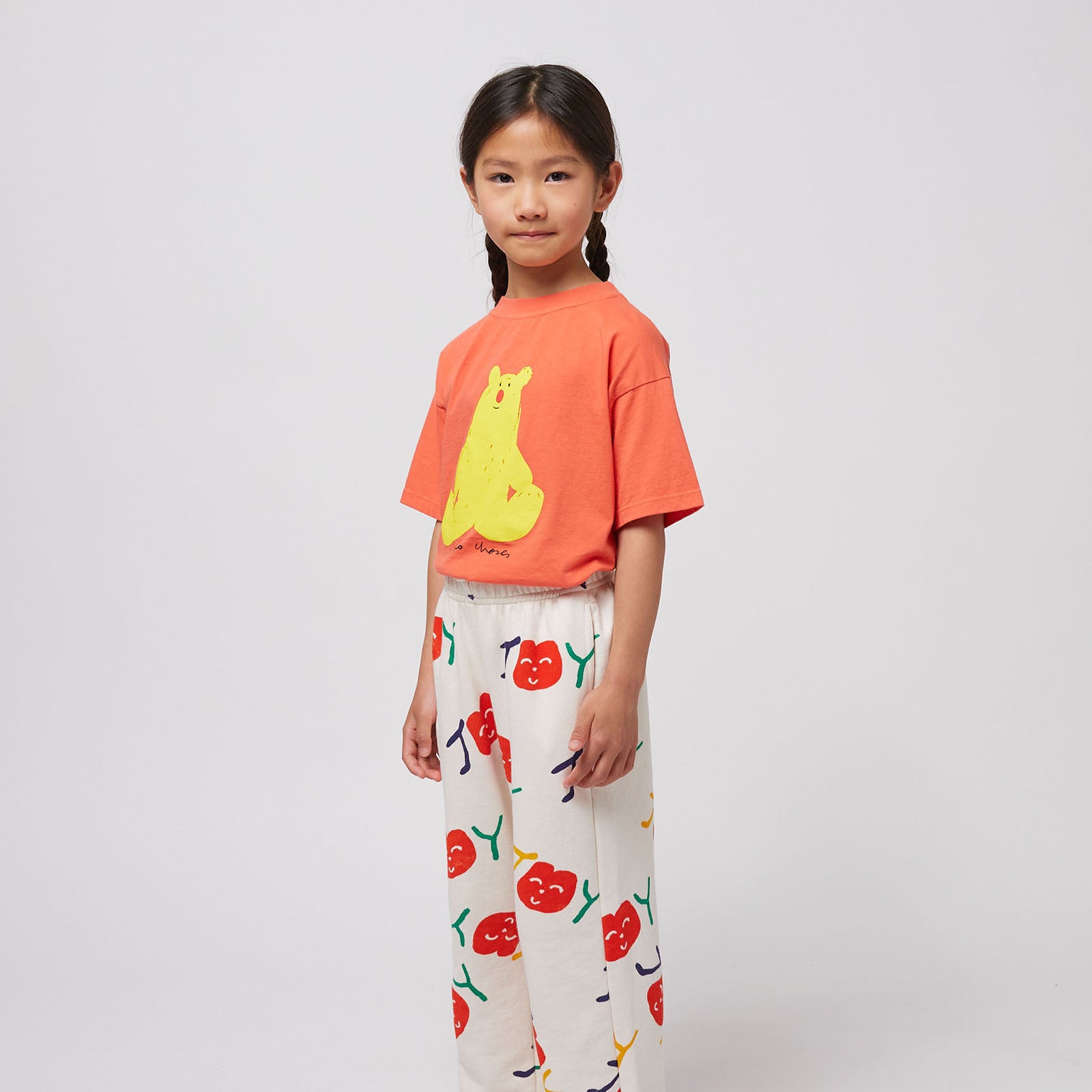 Pantalon Smiling All Over blanc cassé